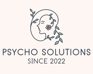 Psycho - Organic Mental Health Psychologist logo design