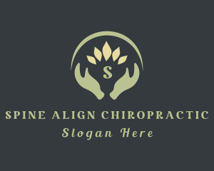 Chiropractor - Natural Hand Massage logo design