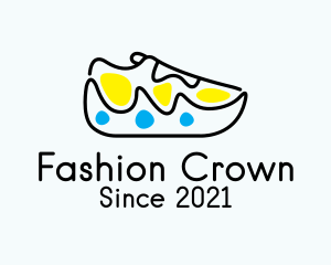 Fashion Shoes Sneaker logo design