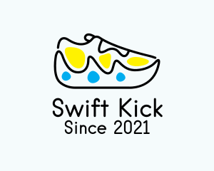 Fashion Shoes Sneaker logo design