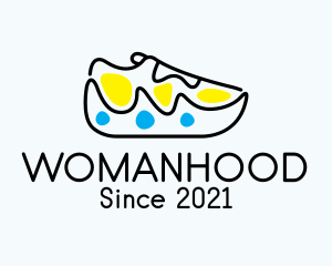 Women Apparel - Fashion Shoes Sneaker logo design