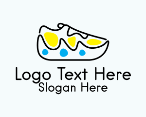 Fashion Shoes Sneaker Logo