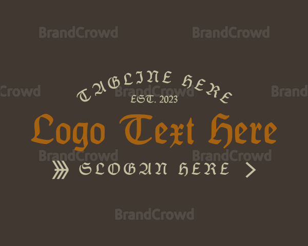 Old Rustic Gothic Company Logo