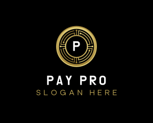 Payment - Cryptocurrency Payment Coin logo design