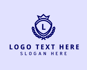 Lettermark - Shield Crown Law Firm logo design