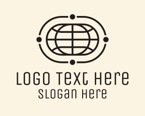 International - Monoline Global Shipping logo design