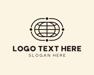 Ship - Monoline Global Shipping logo design