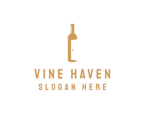 Wine Bar - Bar Door logo design