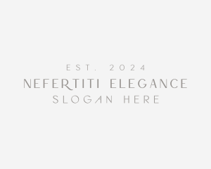 Elegant Minimalist Business logo design