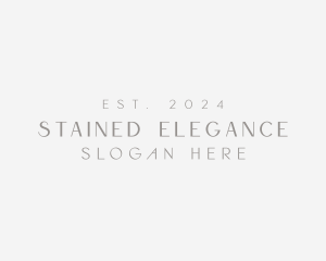 Elegant Minimalist Business logo design