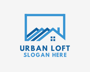 Loft - Realty House Roof logo design
