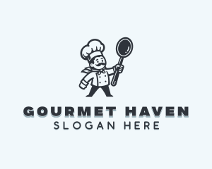 Gourmet Restaurant Chef logo design