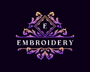 Elegant Floral Decorative Logo