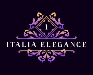 Elegant Floral Decorative logo design