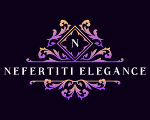 Elegant Floral Decorative logo design