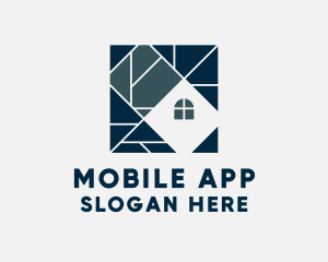 House Flooring Tile  Logo