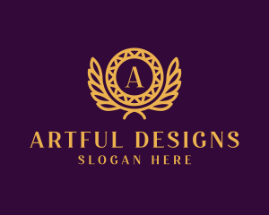 Luxury Jewelry Wings logo design