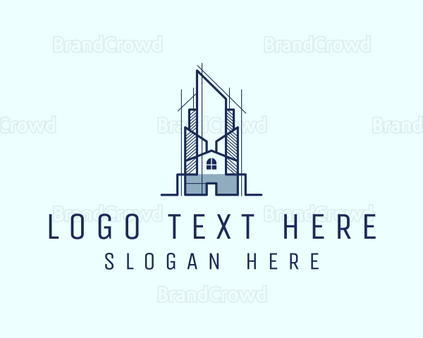 House Building Structure Logo