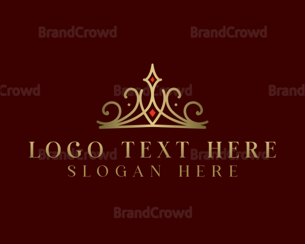 Royal Crown Tiara Logo