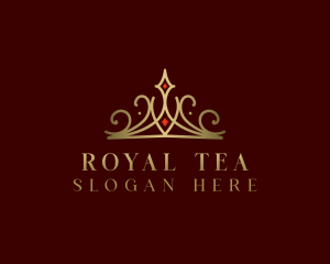 Royal Crown Tiara logo design