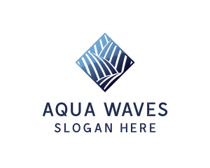Waves - Tech Waves Programming logo design