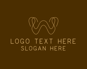 Blogger - Startup Business Letter W logo design