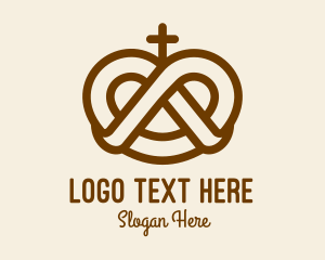 Religious - Pretzel Cross Bakery logo design