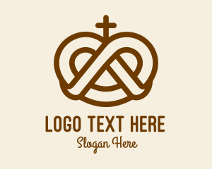 Sacrament - Pretzel Cross Bakery logo design