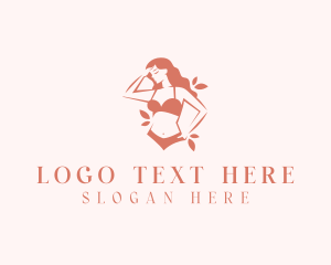 Lingerie - Beauty Bikini Fashion logo design