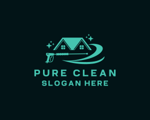 Residential Pressure Cleaning logo design