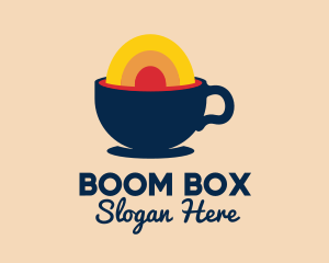 Explosion - Sunny Morning Coffee Cafe logo design