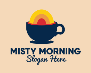 Sunny Morning Coffee Cafe logo design