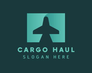 Logistics Cargo Plane logo design