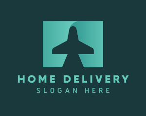 Logistics Cargo Plane logo design