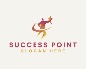 Achievement - Human Star Coaching Success logo design