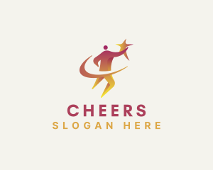 Chief - Human Star Coaching Success logo design