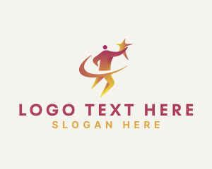 Manager - Human Star Coaching Success logo design