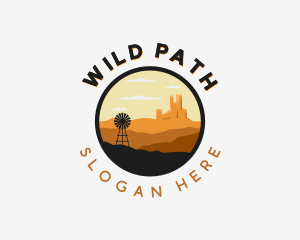 Adventure - Outdoor Desert Adventure logo design