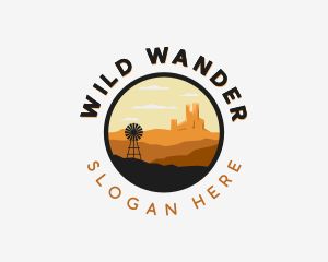Adventure - Outdoor Desert Adventure logo design