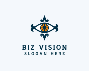 Mystical Tribal Eye logo design