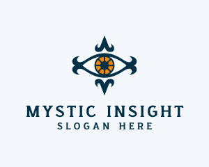 Mystical Tribal Eye logo design