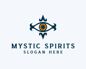 Mystical Tribal Eye logo design