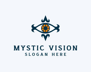 Mystical Tribal Eye logo design