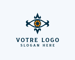 Native - Mystical Tribal Eye logo design