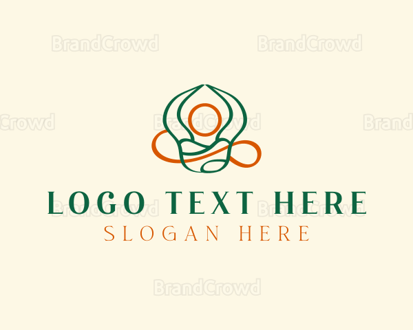 Yoga Zen Meditation Logo