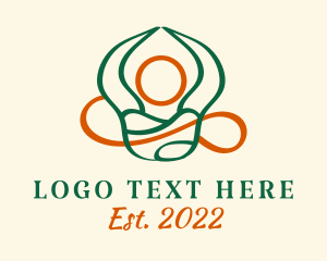 Yoga Zen Meditation Logo