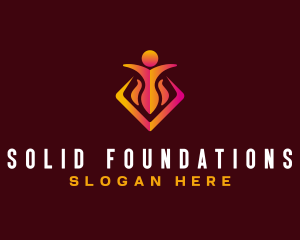 People Foundation Team logo design