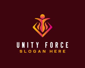 Alliance - People Foundation Team logo design