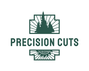 Cutting - Carpentry Lumber Cutter logo design