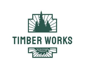 Lumber - Carpentry Lumber Cutter logo design